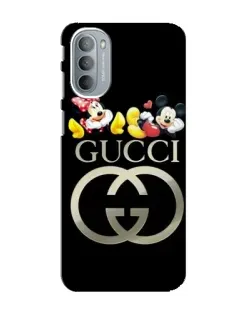 Чехол для Motorola MOTO G41 с картинкой «Gucci — герои Disney»