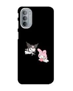Чехол для Motorola MOTO G41 с картинкой «My Melody и Kuromi» Чехол для Motorola MOTO G41 с картинкой «My Melody и Kuromi»