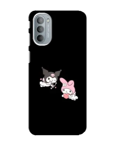 Чехол для Motorola MOTO G41 с картинкой «My Melody и Kuromi»