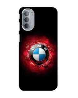 Чехол для Motorola MOTO G41 с картинкой «Логотип BMW — вспышка»