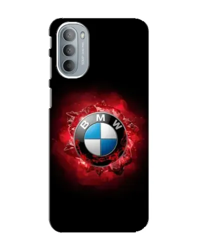 Чехол для Motorola MOTO G41 с картинкой «Логотип BMW — вспышка»
