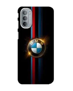 Чехол для Motorola MOTO G41 с картинкой «BMW M-Power неон»