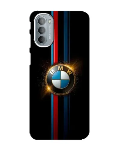 Чехол для Motorola MOTO G41 с картинкой «BMW M-Power неон»