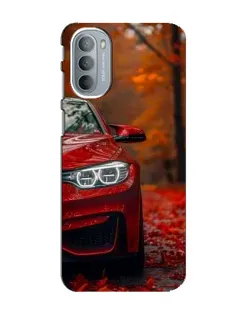 Чехол для Motorola MOTO G41 с картинкой «Осенняя BMW M4»