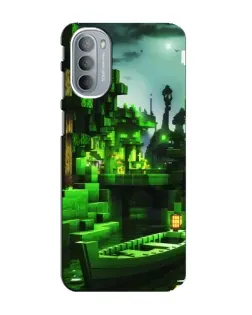 Чехол для Motorola MOTO G41 с картинкой «Minecraft лесной пейзаж» Чехол для Motorola MOTO G41 с картинкой «Minecraft лесной пейзаж»