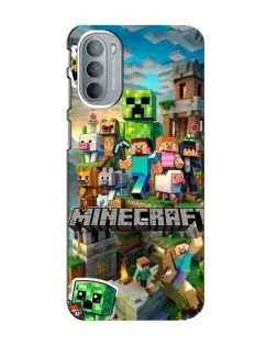 Чехол для Motorola MOTO G41 с картинкой «Замок Minecraft» Чехол для Motorola MOTO G41 с картинкой «Замок Minecraft»
