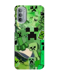 Чехол для Motorola MOTO G41 с картинкой «Криперы Minecraft» Чехол для Motorola MOTO G41 с картинкой «Криперы Minecraft»