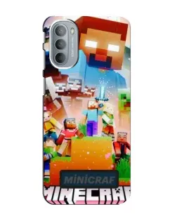Чехол для Motorola MOTO G41 с картинкой «Minecraft герои игры» Чехол для Motorola MOTO G41 с картинкой «Minecraft герои игры»