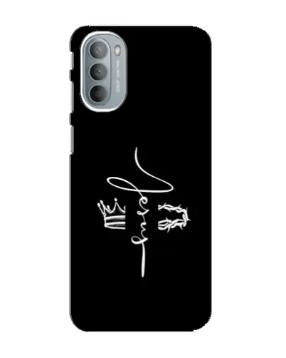 Чехол для Motorola MOTO G41 с картинкой «Король Славы Jesus»
