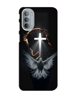 Чехол для Motorola MOTO G41 с картинкой «Голубь и Свет»