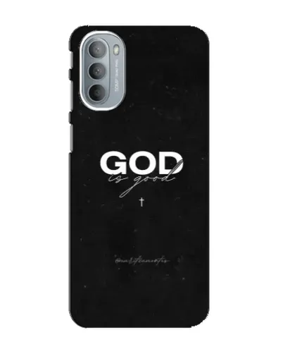 Чехол для Motorola MOTO G41 с картинкой «GOD — Бог над всем»