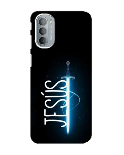 Чехол для Motorola MOTO G41 с картинкой «Меч Духа Jesus»
