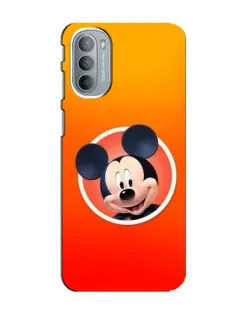 Чехол для Motorola MOTO G41 с картинкой «Mickey в круге»