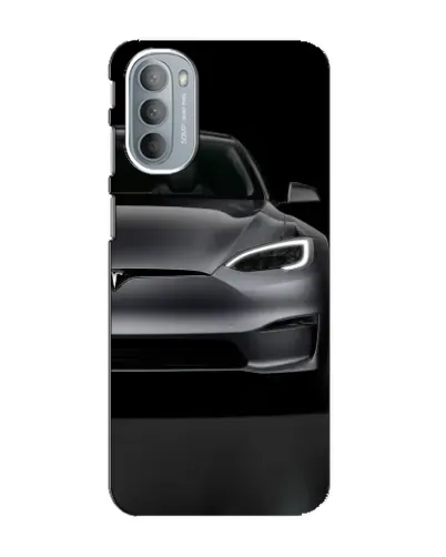 Чехол для Motorola MOTO G41 с картинкой «Tesla Model S Look»