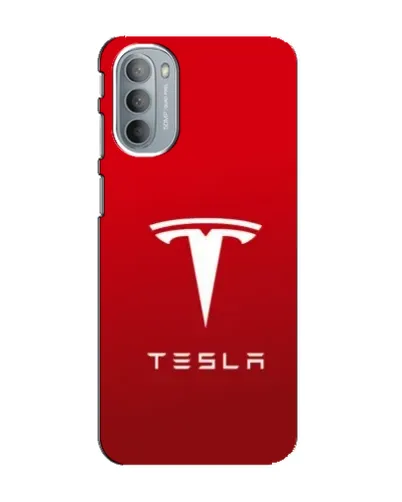 Чехол для Motorola MOTO G41 с картинкой «Tesla Red Classic»