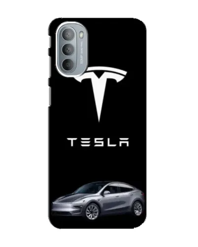 Чехол для Motorola MOTO G41 с картинкой «Tesla Model Y»