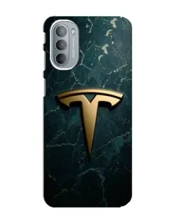 Чехол для Motorola MOTO G41 с картинкой «Мраморная Tesla Gold»