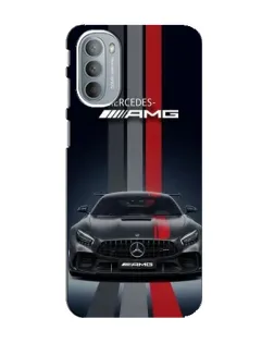 Чехол для Motorola MOTO G41 с картинкой «Mercedes — белый карбон» Чехол для Motorola MOTO G41 с картинкой «Mercedes — белый карбон»