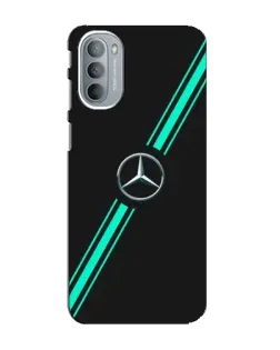 Чехол для Motorola MOTO G41 с картинкой «Спортивные линии Mercedes»