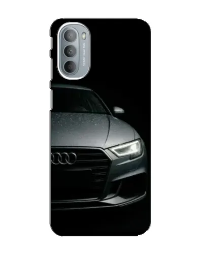 Чехол для Motorola MOTO G41 с картинкой «Audi — детализация кузова»