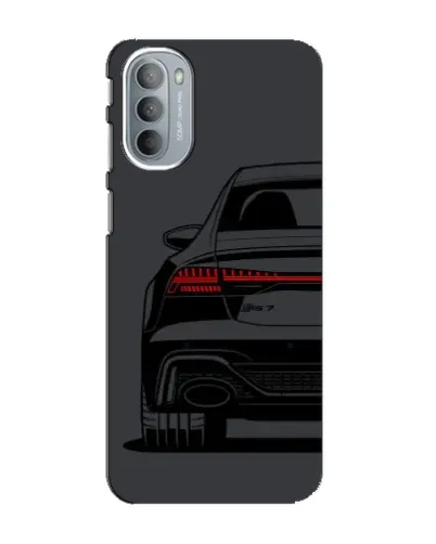 Чехол для Motorola MOTO G41 с картинкой «Задняя часть Audi — арт»