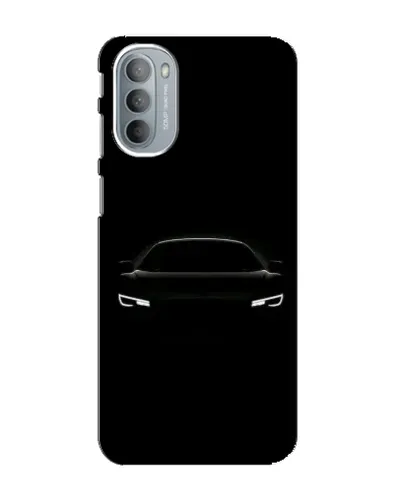 Чехол для Motorola MOTO G41 с картинкой «Взгляд Audi в темноте»