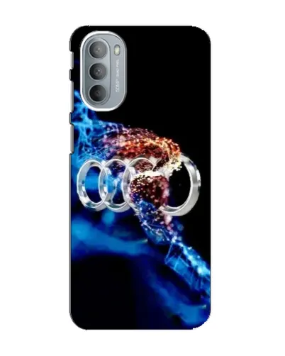 Чехол для Motorola MOTO G41 с картинкой «Энергия лого Audi»