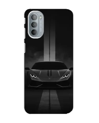 Чехол для Motorola MOTO G41 с картинкой «Lamborghini симметрия дорог»