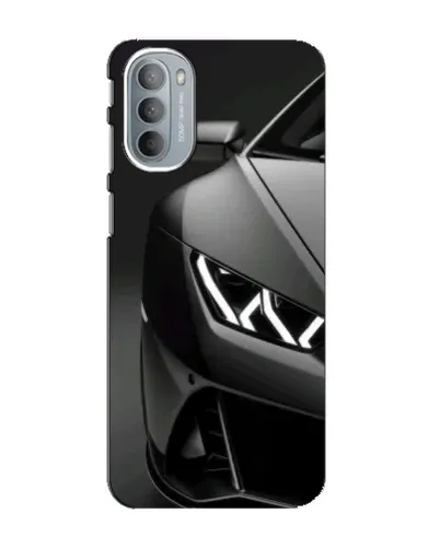 Чехол для Motorola MOTO G41 с картинкой «Lamborghini фары детализация»