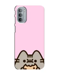 Чехол для Motorola MOTO G41 с картинкой «Pusheen и печенье» Чехол для Motorola MOTO G41 с картинкой «Pusheen и печенье»