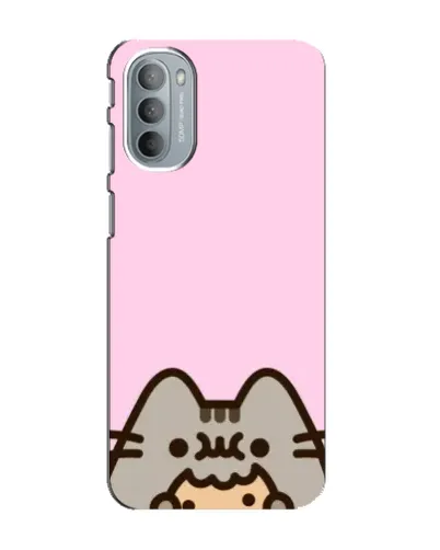 Чехол для Motorola MOTO G41 с картинкой «Pusheen и печенье» Чехол для Motorola MOTO G41 с картинкой «Pusheen и печенье»