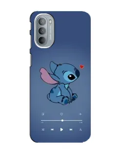 Чехол для Motorola MOTO G41 с картинкой «Музыкальный Stitch»