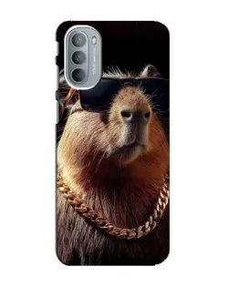 Чехол для Motorola MOTO G41 с картинкой «Капибара золотая цепь» Чехол для Motorola MOTO G41 с картинкой «Капибара золотая цепь»
