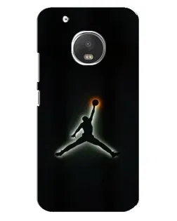 Чехол для Motorola MOTO G5 Plus с картинкой «Jordan Gradient Logo» Чехол для Motorola MOTO G5 Plus с картинкой «Jordan Gradient Logo»