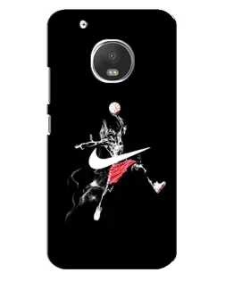 Чехол для Motorola MOTO G5 Plus с картинкой «Jordan Jumpman»
