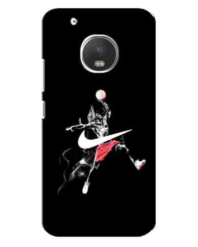 Чехол для Motorola MOTO G5 Plus с картинкой «Jordan Jumpman»