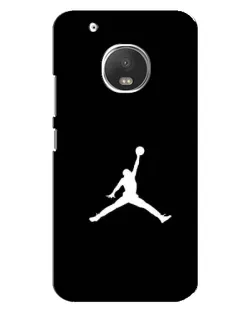 Чехол для Motorola MOTO G5 Plus с картинкой «Jordan Silhouette»
