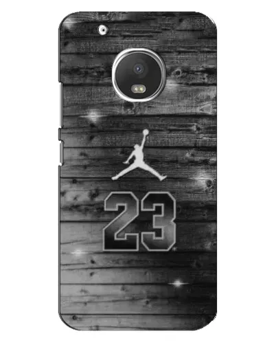 Чехол для Motorola MOTO G5 Plus с картинкой «Jordan Carbon 23»