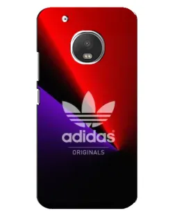 Чехол для Motorola MOTO G5 Plus с картинкой «Adidas Red Neon»