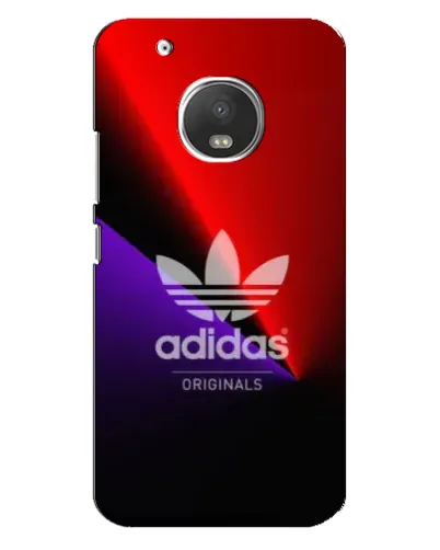 Чехол для Motorola MOTO G5 Plus с картинкой «Adidas Red Neon»