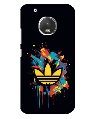Чехол для Motorola MOTO G5 Plus с картинкой «Adidas Splash»