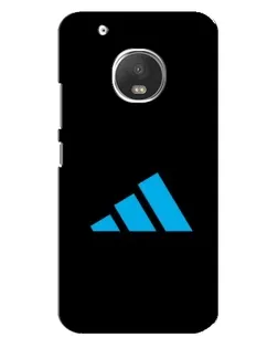 Чехол для Motorola MOTO G5 Plus с картинкой «Adidas Cyan Logo»