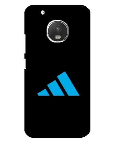Чехол для Motorola MOTO G5 Plus с картинкой «Adidas Cyan Logo»