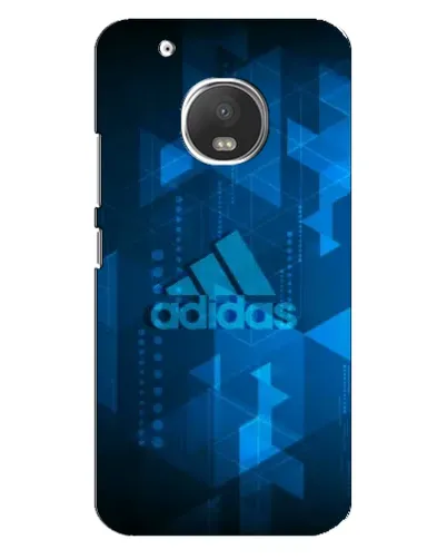 Чехол для Motorola MOTO G5 Plus с картинкой «Adidas Sport Art»