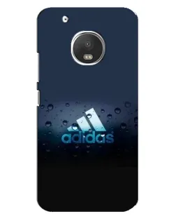 Чехол для Motorola MOTO G5 Plus с картинкой «Adidas Water Drops»