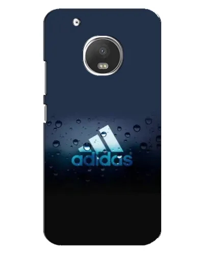 Чехол для Motorola MOTO G5 Plus с картинкой «Adidas Water Drops»