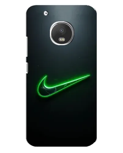 Чехол для Motorola MOTO G5 Plus с картинкой «Неоновый контур Nike» Чехол для Motorola MOTO G5 Plus с картинкой «Неоновый контур Nike»