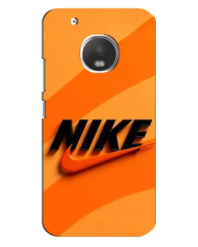 Чехол для Motorola MOTO G5 Plus с картинкой «Оранжевый драйв Nike» Чехол для Motorola MOTO G5 Plus с картинкой «Оранжевый драйв Nike»