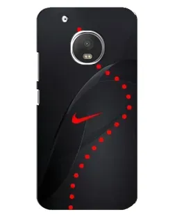 Чехол для Motorola MOTO G5 Plus с картинкой «Абстрактный дизайн Nike»