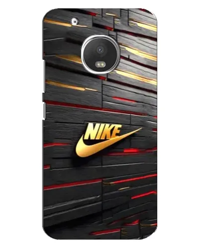 Чехол для Motorola MOTO G5 Plus с картинкой «Золотой Nike на металле» Чехол для Motorola MOTO G5 Plus с картинкой «Золотой Nike на металле»